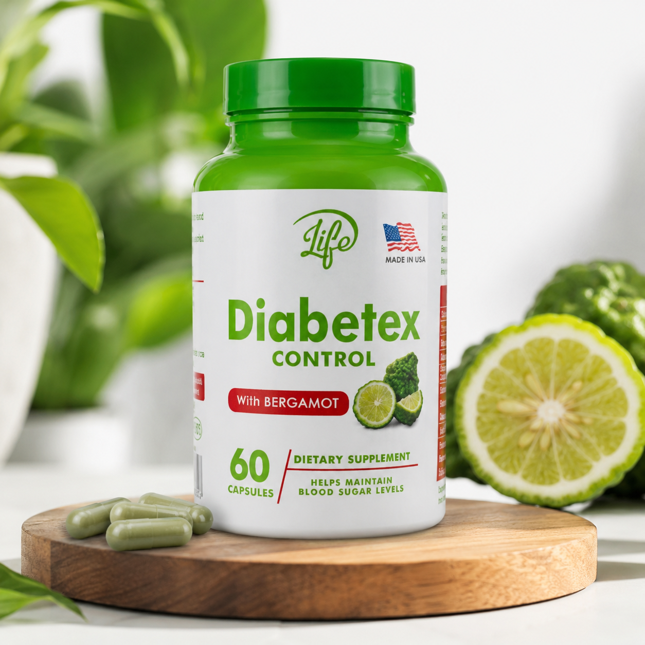 DIABETEX X 60 CAPSULAS (ANTIDIABÉTICO . REGULADOR DE AZUCAR