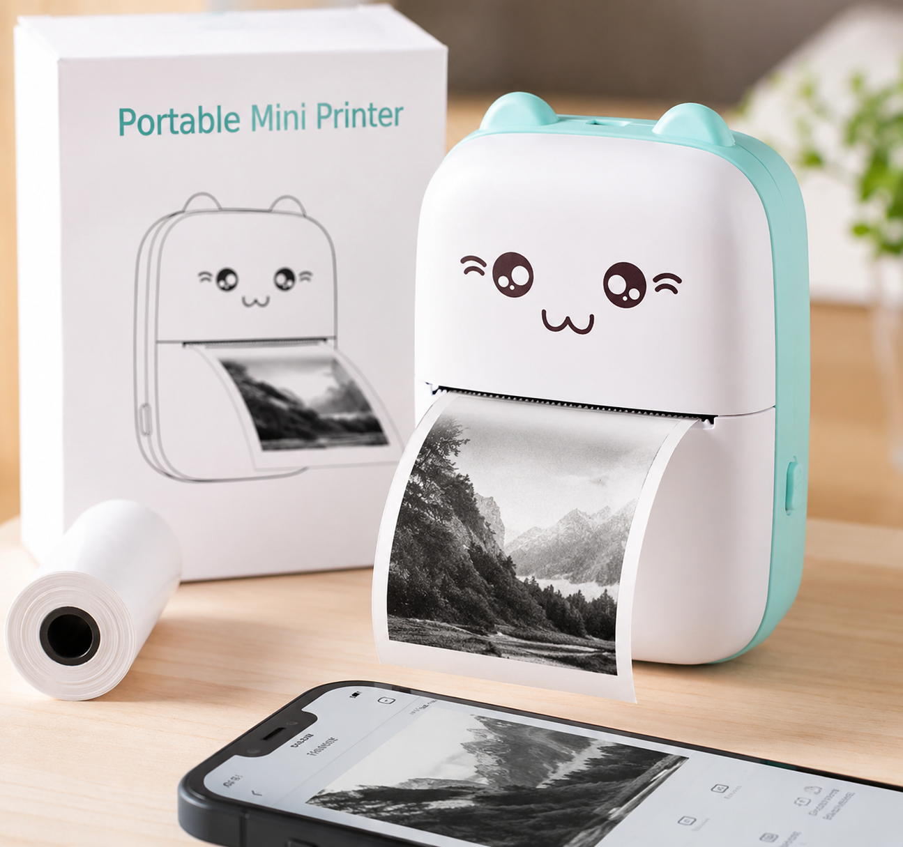 MINI IMPRESORA TÉRMICA PORTÁTIL