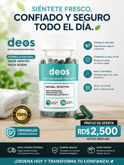 🌿 Cápsulas Originales DEOS